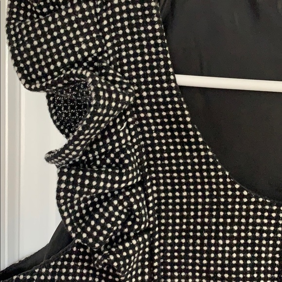 Rosalind McGee wool blend black dress. Size medium - Picture 3 of 6